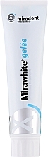 Зубная паста для отбеливания зубов - Miradent Mirawhite Gelee Toothpaste — фото N1