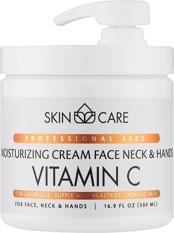 Увлажняющий и питательный крем с витамином С для лица, шеи и рук - Dead Sea Collection Skin Care Vitamin C Moisturizing & Nourishing Cream — фото N1