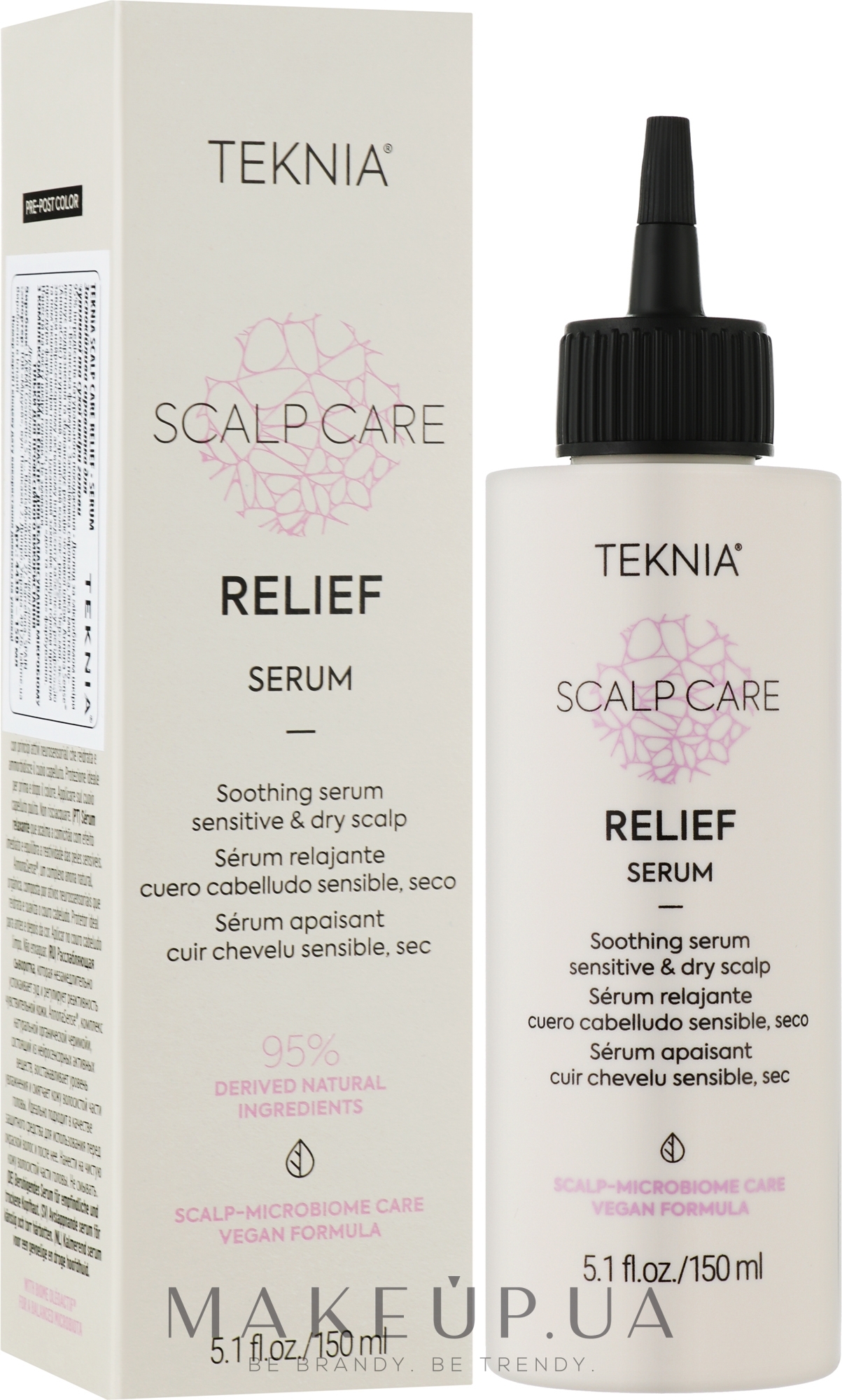 Сыворотка для чувствительной и сухой кожи головы - Lakme Teknia Scalp Care Relief Serum — фото 150ml