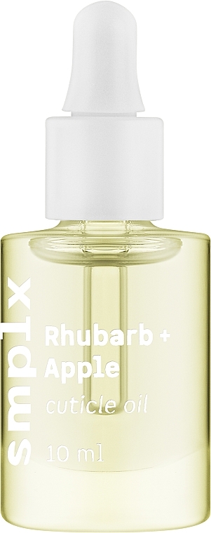 Олія для кутикули зволожувальна "Ревінь + яблуко" - SMPLX Rhubarb & Apple Moisturizing Cuticle Oil — фото N1