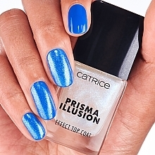 Верхнее покрытие для лака - Catrice Prisma Illusion Effect Galactic Dust Top Coat — фото N6