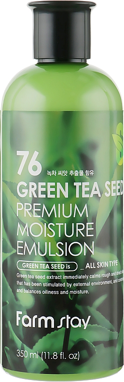 Увлажняющая эмульсия для лица - FarmStay 76 Green Tea Seed Premium Moisture Emulsion