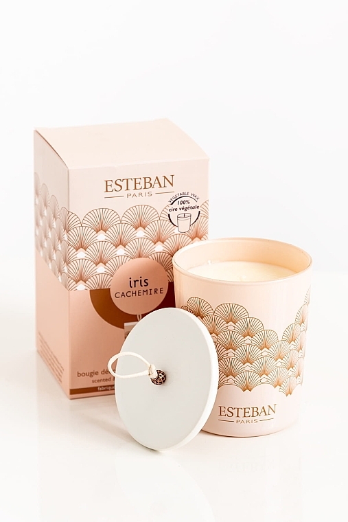 Esteban Iris Cachemire - Парфюмированная декоративная свеча — фото N3