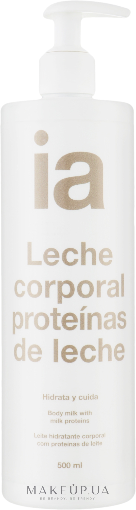 Молочко для тела с молочными протеинами - Interapothek Leche Hidratante Corporal Con Proteinas De Leche — фото 500ml