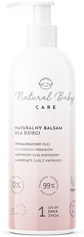 Натуральний лосьйон для тіла  - Natural Baby Care — фото N1
