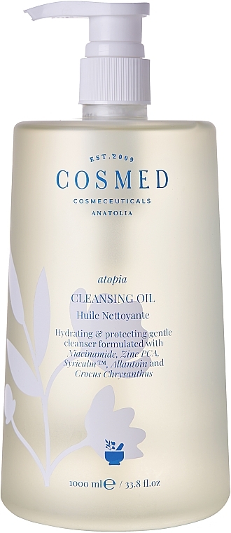 Очищувальна олія для обличчя й тіла - Cosmed Atopia Cleansing Oil — фото N1