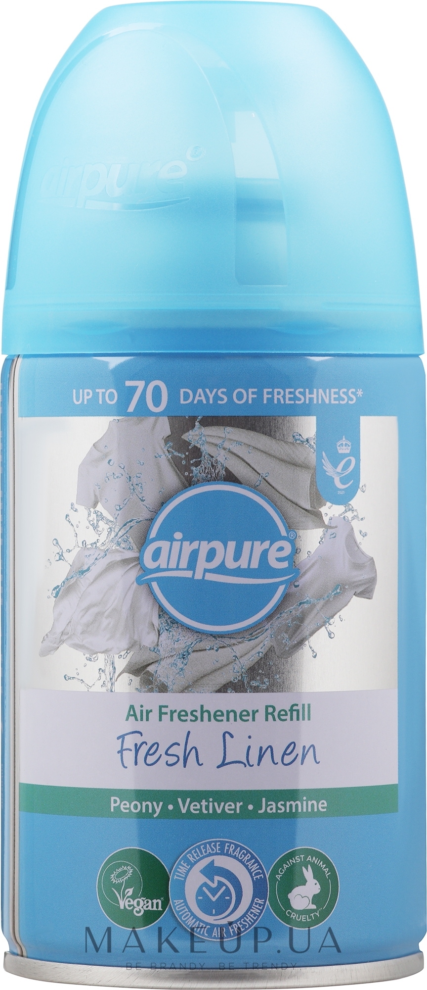 Освіжувач повітря "Свіжість" - Airpure Air-O-Matic Refill Fresh Linen — фото 250ml