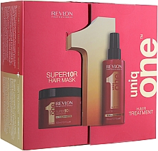 Духи, Парфюмерия, косметика Набор - Revlon Professional Uniq One Hair Kit (spray/150ml + msk/300ml)