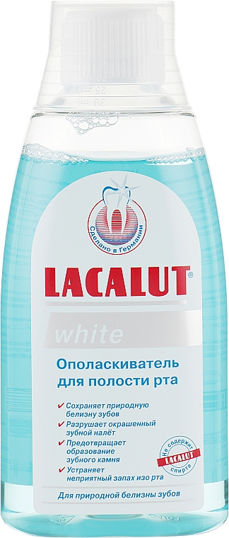 Ополіскувач для рота - Lacalut White — фото N2