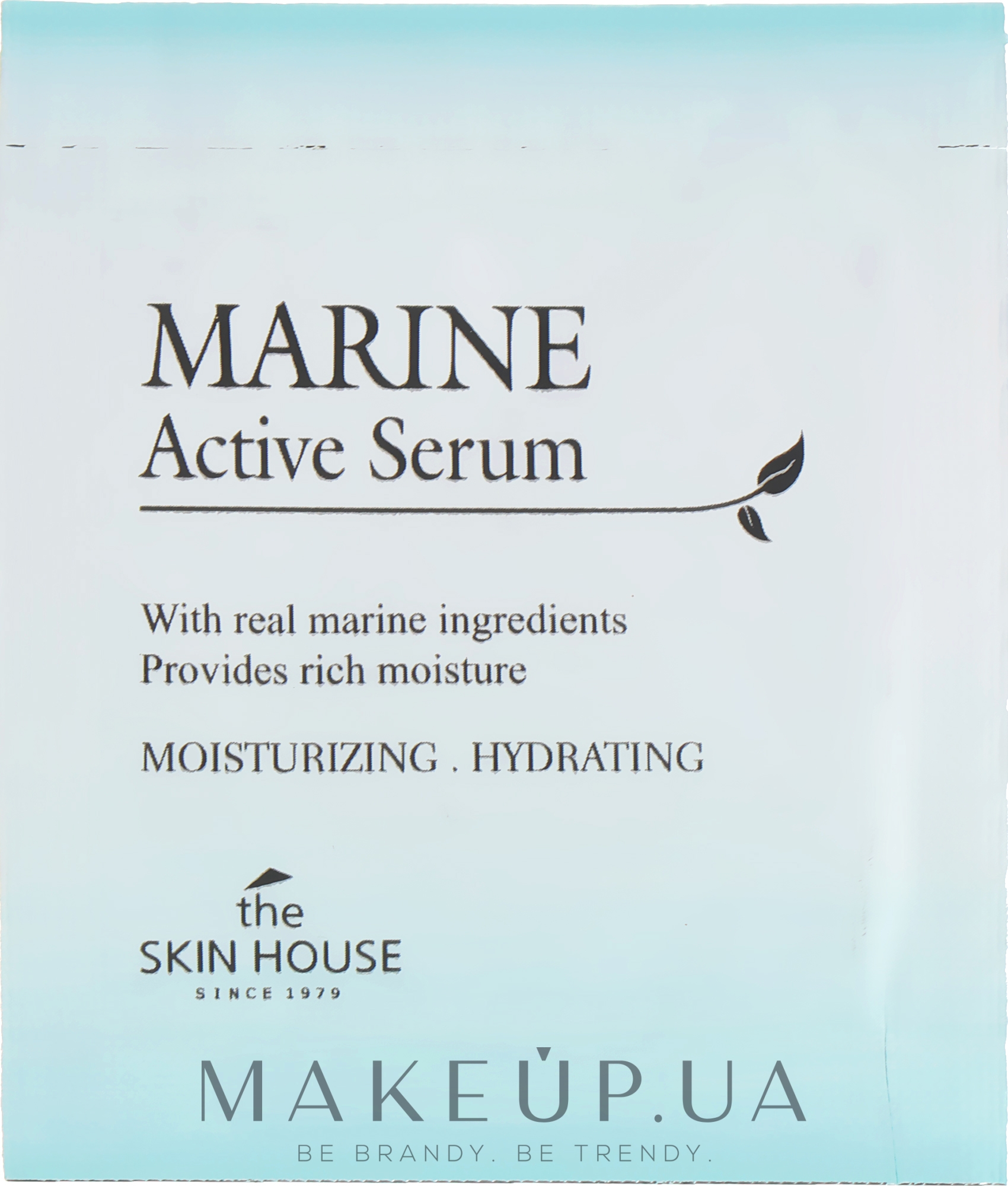 Увлажняющая сыворотка для лица с керамидами - The Skin House Marine Active Serum (пробник) — фото 2ml