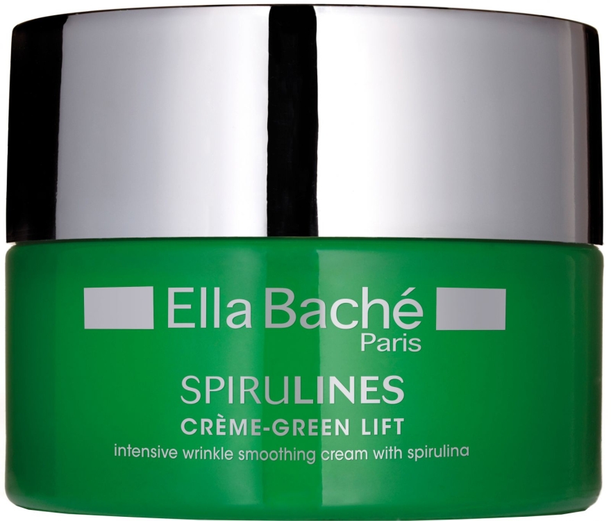 Зелёный лифтинг-крем от морщин - Ella Bache Spirulines Creme Green-Lift