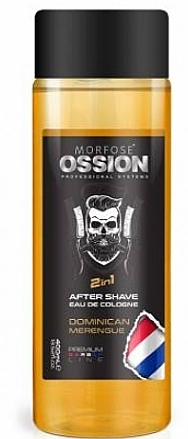 Одеколон після гоління 2 в 1 "Dominican Merengue" - Morfose Ossion After Shave Eau De Cologne — фото N1