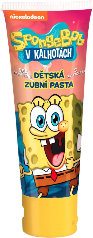 Дитяча зубна паста - VitalCare Sponge Bob Toothpaste — фото N1