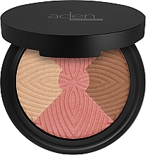 Палетка для макияжа лица - Aden Cosmetics Face Sunlight Trio — фото N1