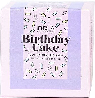 Бальзам для губ "Праздничный торт" - NCLA Beauty Balm Babe Birthday Cake Lip Balm — фото N4
