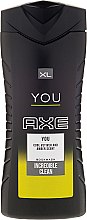 Духи, Парфюмерия, косметика Гель для душа - Axe You Incredible Clean Body Wash Gel