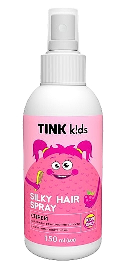 Спрей для легкого розчісування волосся - Tink Kids Silky Hair Spray — фото N1