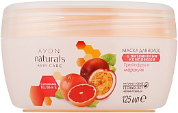 Духи, Парфюмерия, косметика Маска для волос "Грейпфрут и маракуйя" - Avon Naturals Hair Care