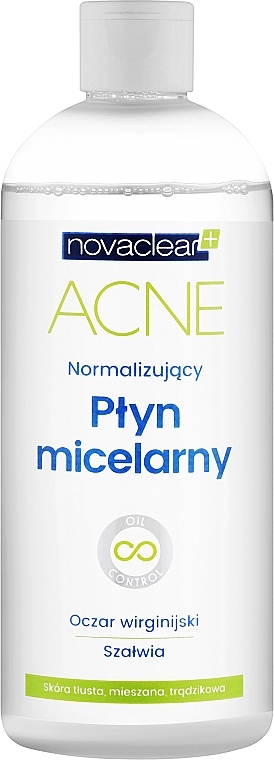 Мицеллярная вода - Novaclear Acne Micellar Water — фото N1