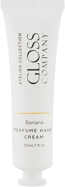 Крем для рук - Gloss Company Banana Atelier Collection