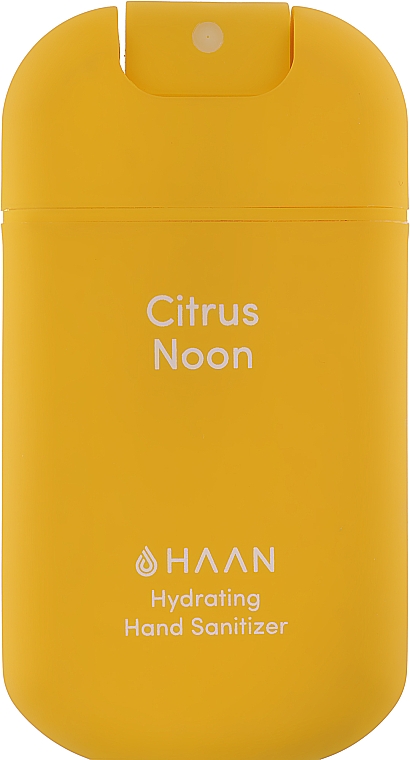 Очищающий и увлажняющий спрей для рук "Освежающий лимон" - HAAN Hand Sanitizer Citrus Noon — фото N1