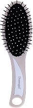 Парфумерія, косметика Щітка для волосся 9040, сіро-біла - Donegal