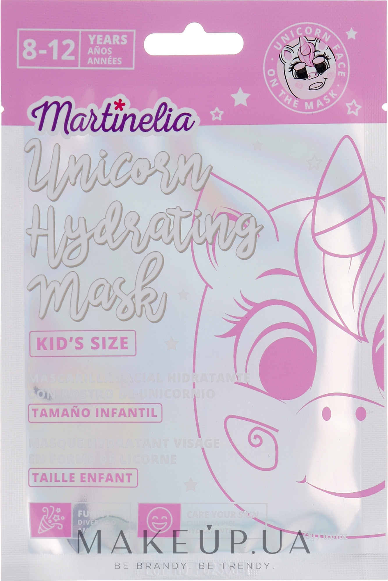 Зволожувальна маска для обличчя - Martinelia Starshine Unicorn Face Hydrating Mask — фото 23g