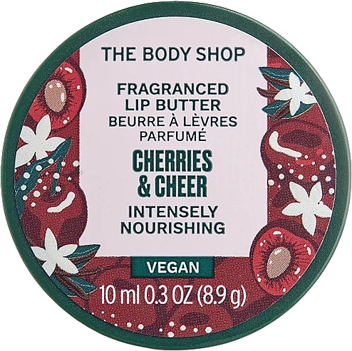Масло для губ "Вишня и веселье" - The Body Shop Cherries & Cheer Lip Butter — фото N1
