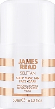 Парфумерія, косметика Нічна маска для обличчя "Догляд і засмага" - James Read Sleep Mask Go Darker Face Overnight Tan