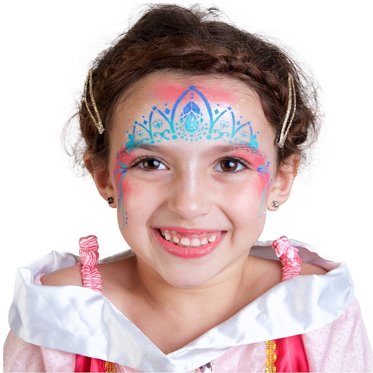 Тематическая палитра красок для грима, 9 цветов, "Принцессы" - GrimTout Princesse — фото N3