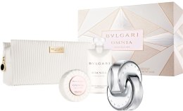 Парфумерія, косметика УЦІНКА Bvlgari Omnia Crystalline - Набір (edt 65 + b/l 75 + soap 75gr + pouch)*