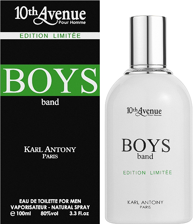 Karl Antony 10th Avenue Boys Band Limited Edition - Туалетная вода — фото N2