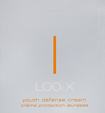 Антивозрастной крем для лица - LOOkX Youth Defense Cream  — фото N2