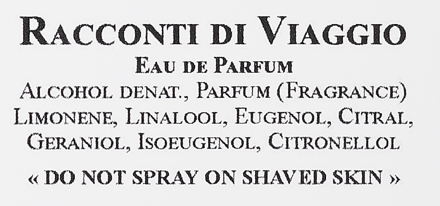 Arte Profumi Racconti Di Viaggio - Парфюмированная вода — фото N3