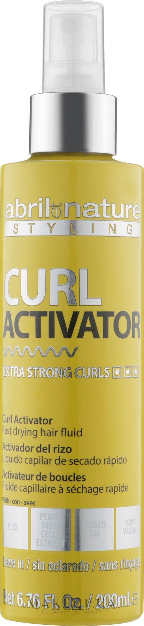 Спрей двофазний для створення локонів - Abril et Nature Advanced Stiyling Curl Activator Spray Extra Strong — фото 200ml