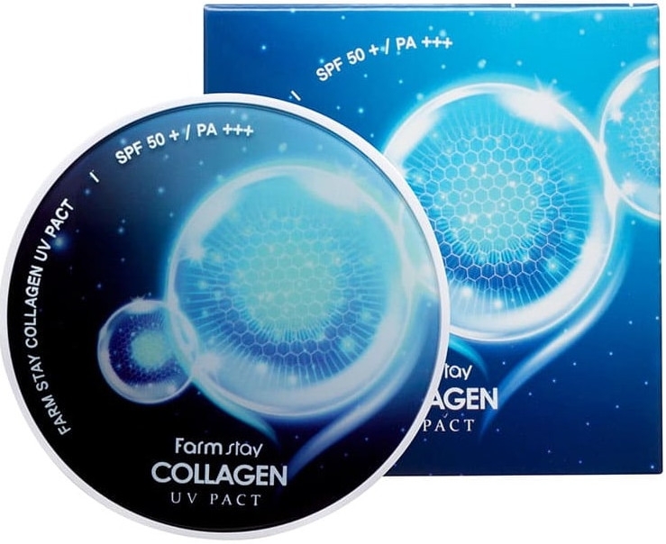 FarmStay Collagen UV Pact SPF 50+ PA+++ - FarmStay Collagen UV Pact SPF 50+ PA+++ — фото N1