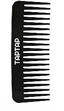 Гребень для волос, черный - Taptap — фото N1