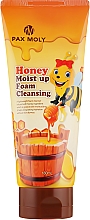 Пінка для обличчя з екстрактом меду - Pax Moly Honey Moist Up Foam Cleansing — фото N2