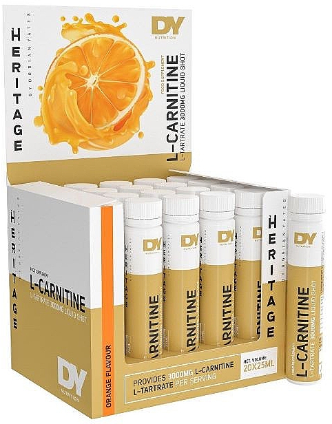 Жидкий L-карнитин с апельсином - DY Nutrition Liquid L-Carnitine Orange — фото N1