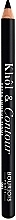 Олівець для повік - Bourjois Khol & Contour Extra-Long Wear — фото N3
