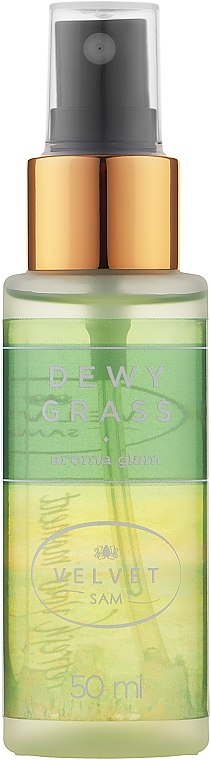 Аромаспрей для тіла "Dewy Grass" - Velvet Sam Aroma Glam — фото N1