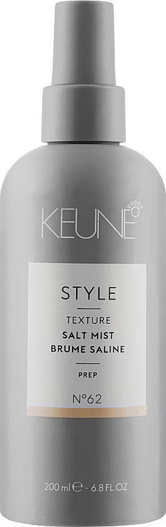 Сольовий спрей для волосся №62 - Keune Style Salt Mist — фото N1