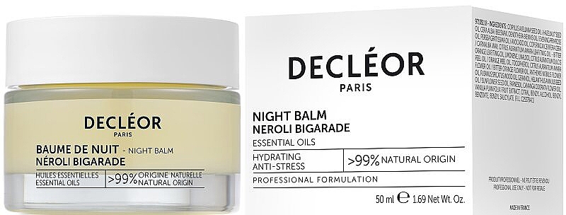 Увлажняющий ночной бальзам для лица - Decleor Neroli Bigarade Night Balm — фото N1