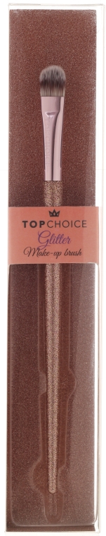 Пензлик для нанесення і розтушовування тіней, 37436 - Top Choice Glitter Make-up Brush — фото N1