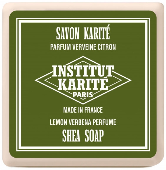 Мыло "Лимон и вербена" - Institut Karite Lemon Verbena Shea Soap — фото N1