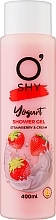 Духи, Парфюмерия, косметика Гель для душа - O'shy Yogurt Shower Gel Strawberry & Cream