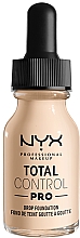 Духи, Парфюмерия, косметика УЦЕНКА Тональная основа - NYX Professional Total Control Pro Drop Foundation *