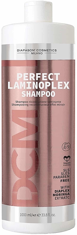Відновлювальний шампунь з ефектом ламінування - DCM Perfect Laminoplex Shampoo — фото N2