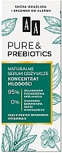Духи, Парфюмерия, косметика Питательная сыворотка "Концентрат молодости" - AA Pure & Prebiotics 
