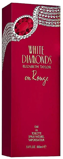 Elizabeth Taylor White Diamonds En Rouge - Туалетна вода — фото N2